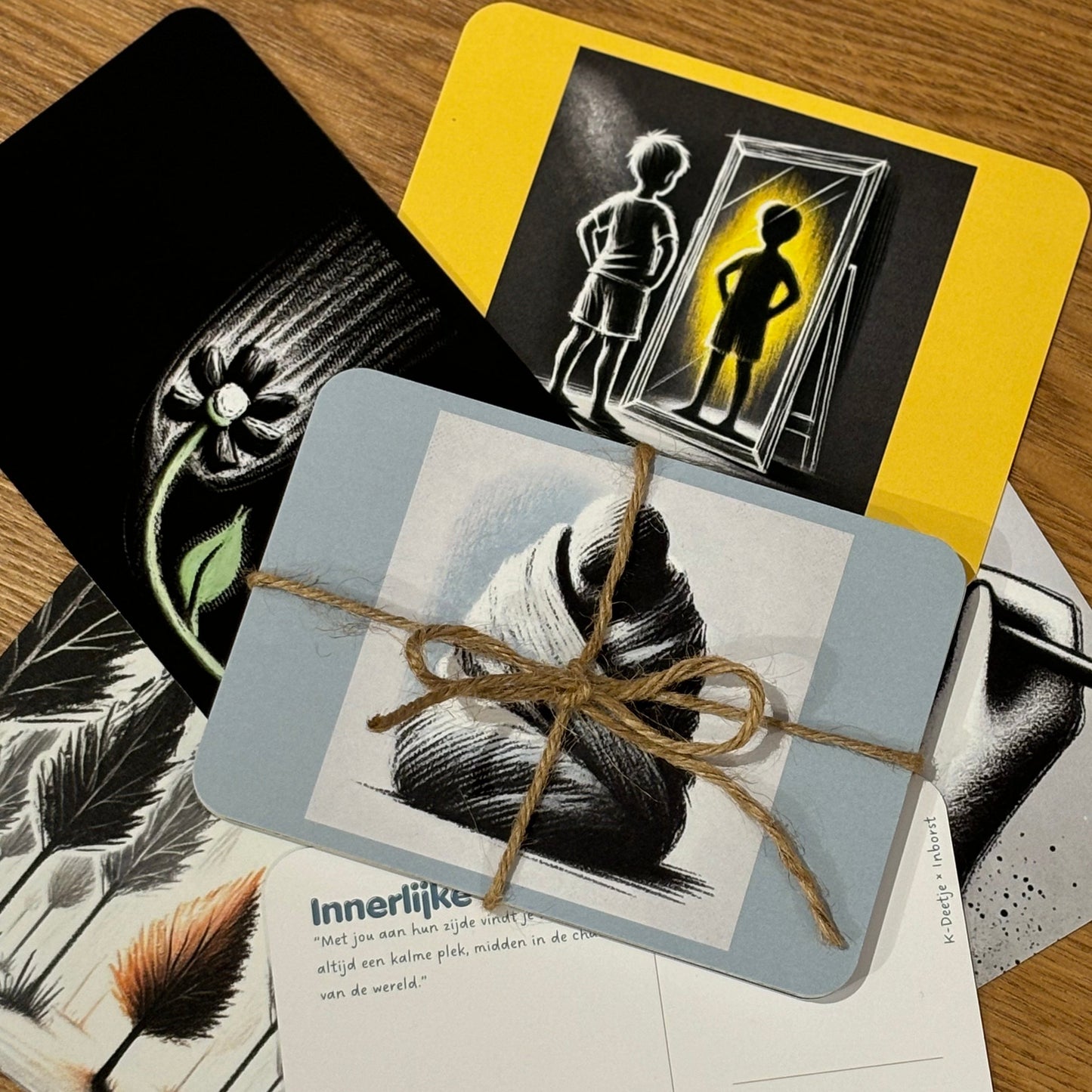 Krachtkaarten - set van 9