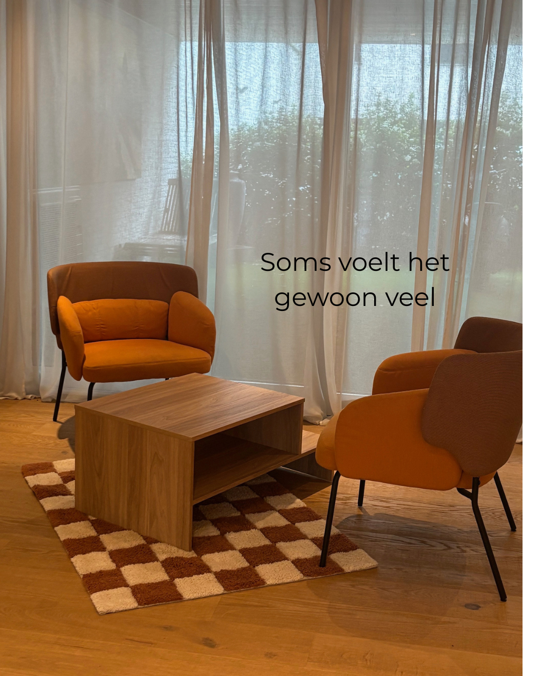 Soms voelt het gewoon veel